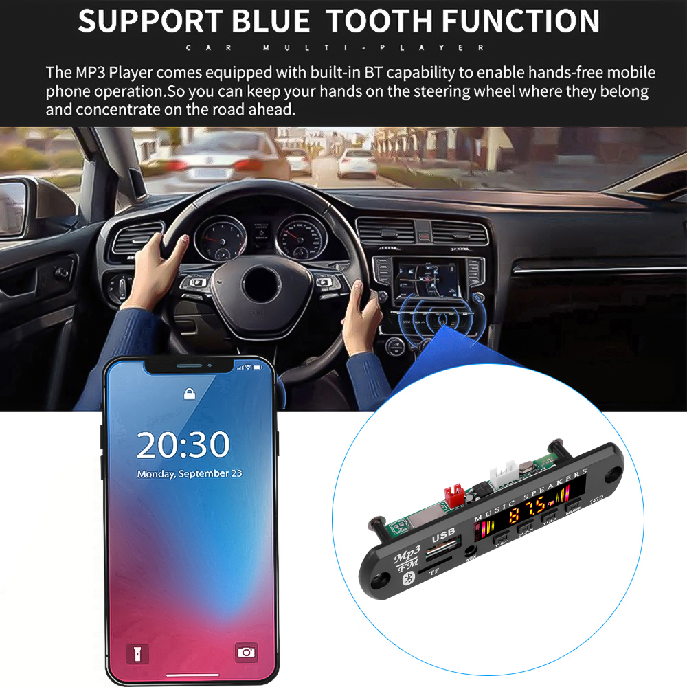 Bluetooth%20Car%20Kit%20Mp3%20Player%20Decoder%20Board%20Module%20Bt%205.0%20Support%20Fm%20Tf%20Usb%203.5%20Mm%20Aux%20Audio%20Adapter%20For%20Speaker%20-%20Image%207