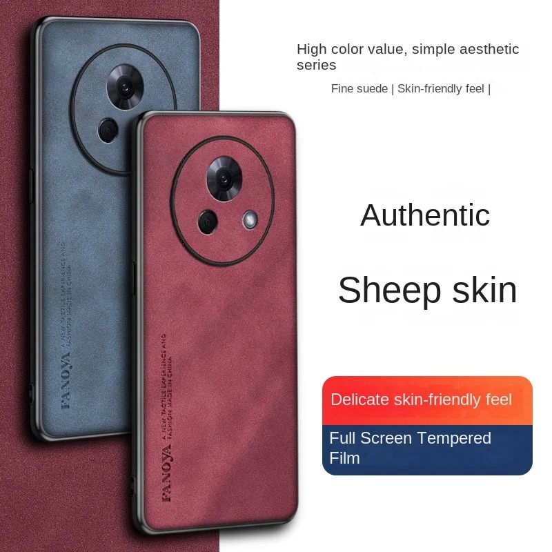 New Phone case Meizu Lucky 08 Frosted Soft Vintage Leather Anti Drop Back Cover Meizu Lucky 08.