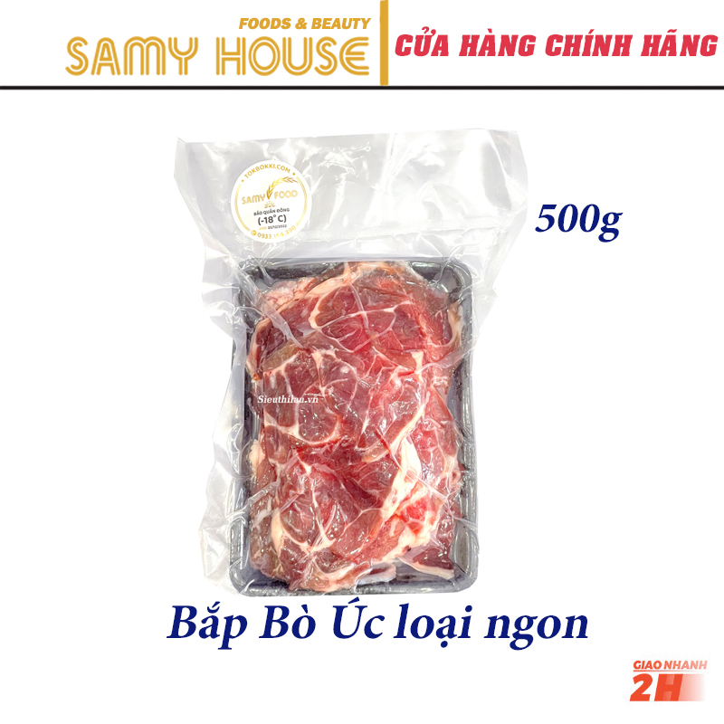 [Samy Food] [HCM SHIP 2H] Bắp Bò Úc 500g
