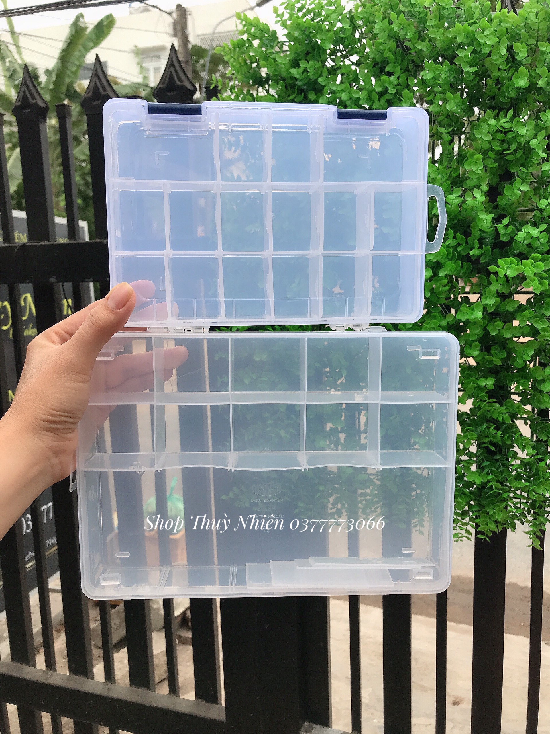 Hộp nhựa đựng xẹt tóc