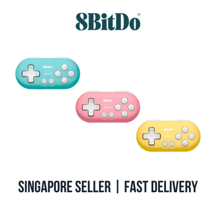 8bitdo Zero 2 Bluetooth Gamepad For Nintendo Switch Android Macos Pc Steam Lazada Singapore