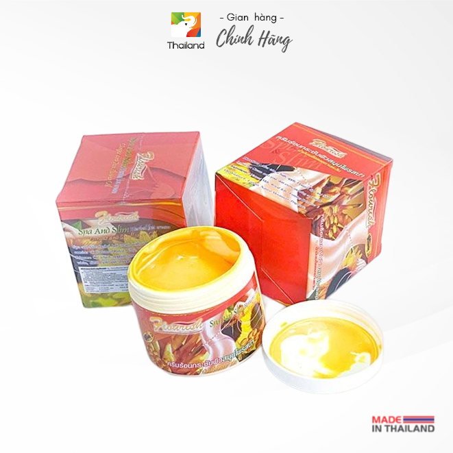 Kem nóng tan mỡ gừng Flourish 500ml Thái Lan