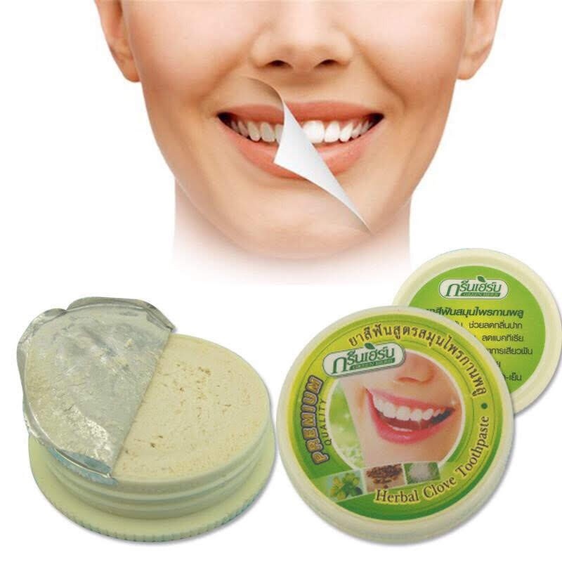 Kem Tẩy Trắng Răng Green Herb Thái Lan 25g