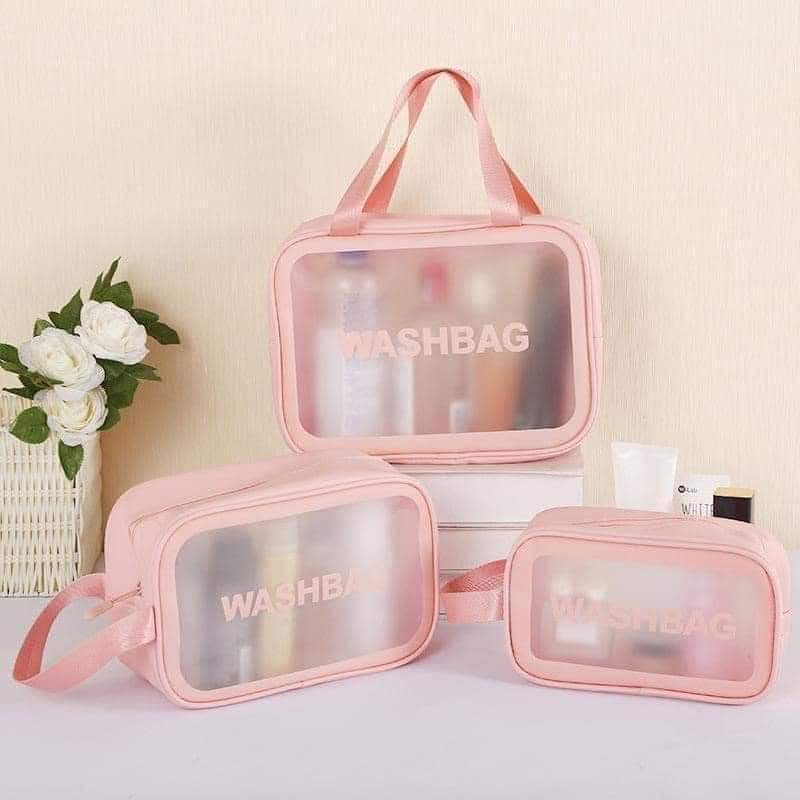 SET 3 Túi Đựng Mỹ Phẩm WASHBAG Cao Cấp
