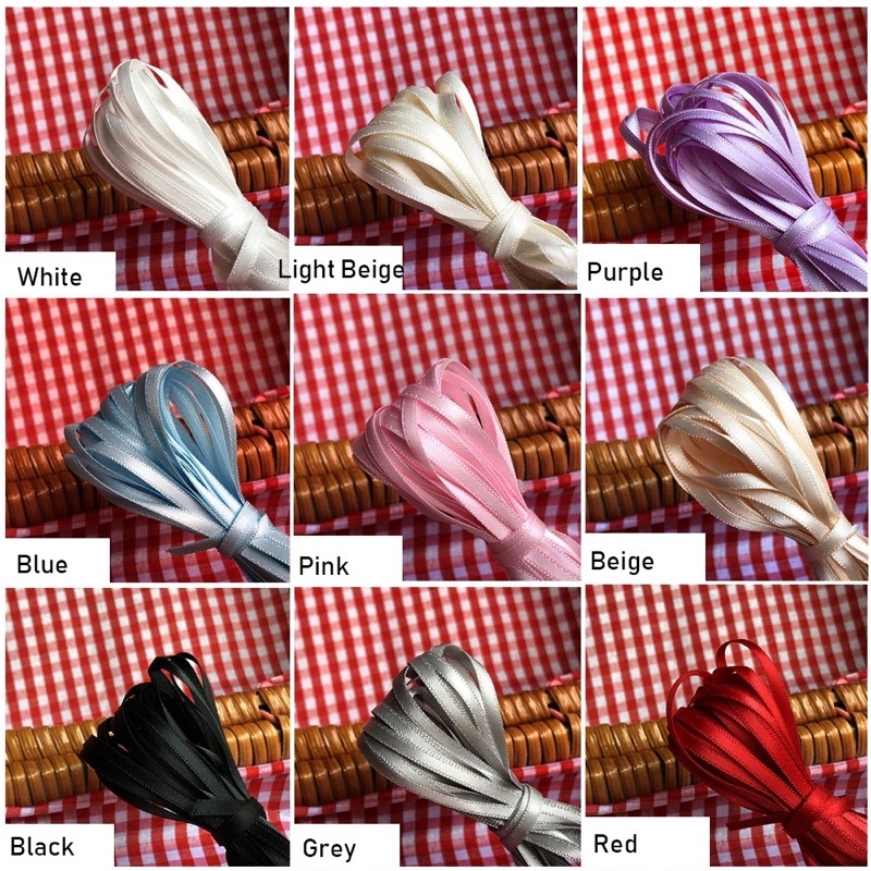 5m Ruy băng satin 3mm(ribbon)
