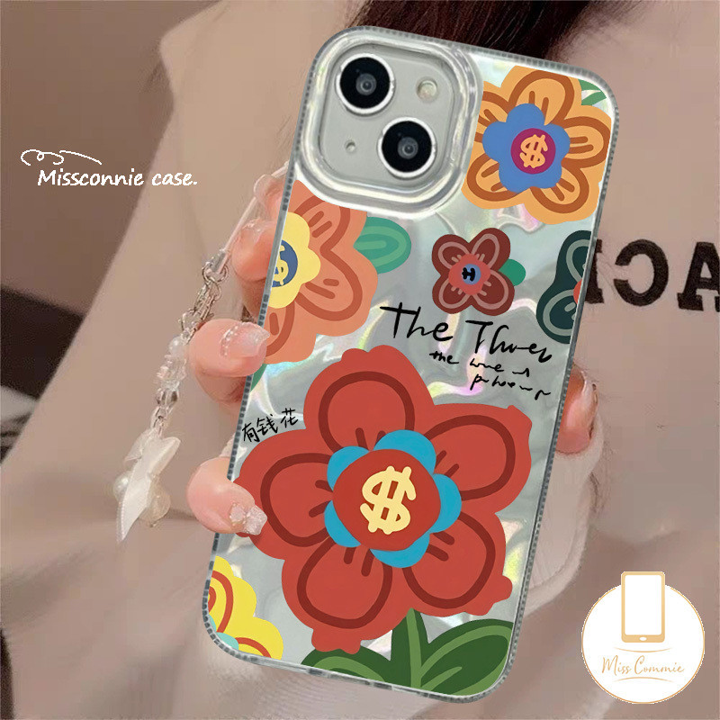 Luxury%20Ripple%20Luster%20Creative%20Pearl%20Bracelet%20Case%20Compatible%20for%20IPhone%2015%207Plus%2014%2012%2011%2013%20Pro%20Max%207%2015%208%2014%20Plus%20X%20XR%20XS%20Max%20SE%202020%20Cute%20Cartoon%20Blue%20Flower%20Painting%20Cover%20-%20Image%207