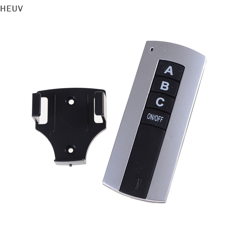HEUV 3 Channel Wireless Remote Control Switch Digital Remote Control Switch