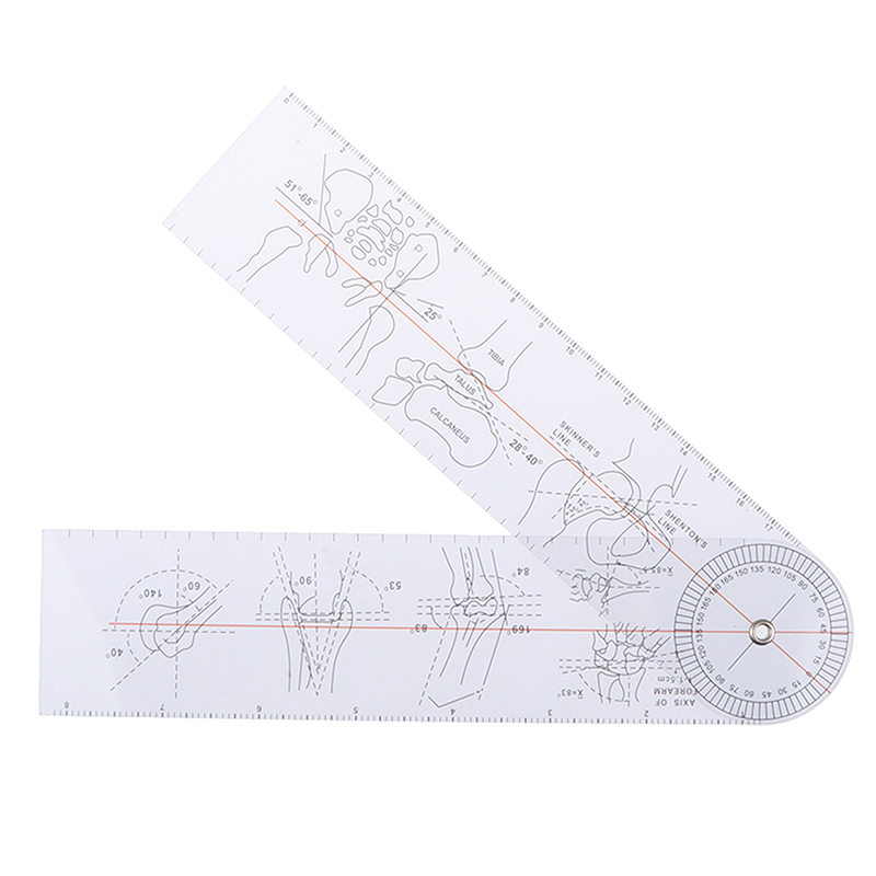 Long Jointing Ruler Multi-Ruler Goniometer Angle Ruler Joint Orthopedics Tool Instruments ...