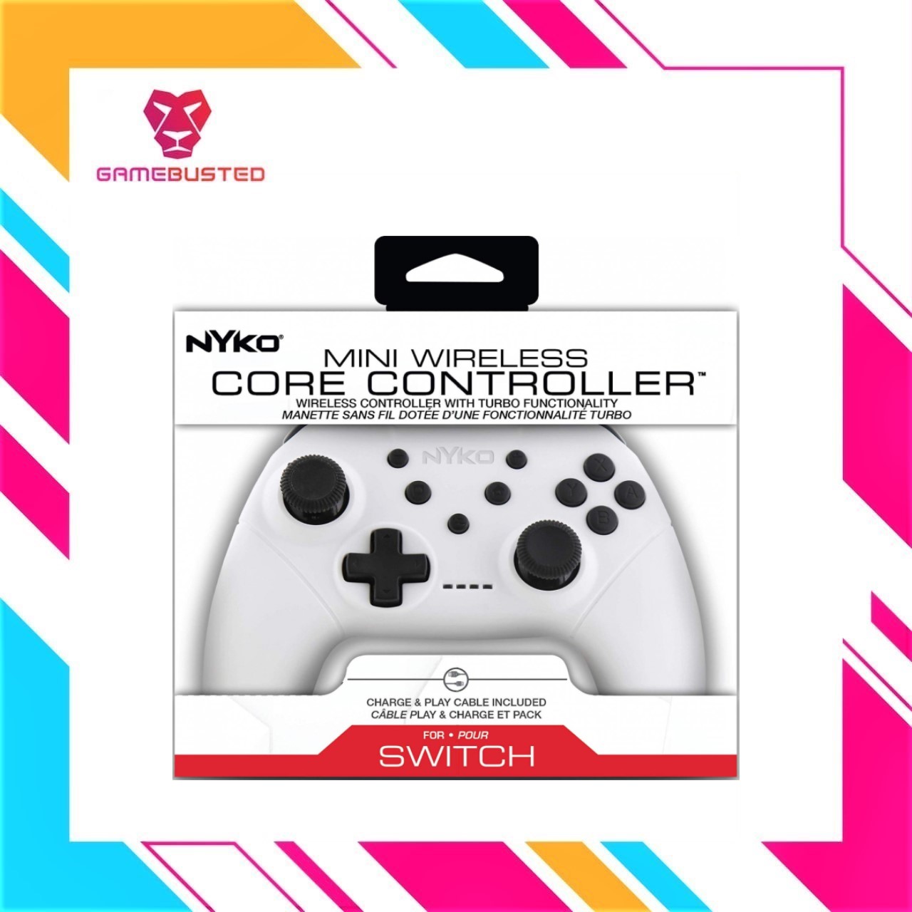Controller Red Nyko Core Switch Wireless Controller NINTENDO
