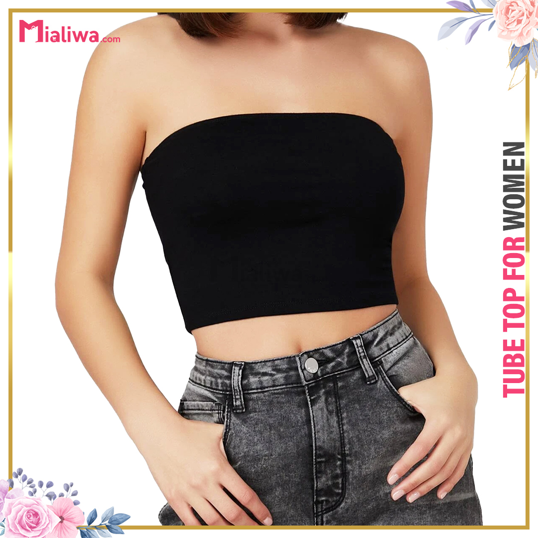 Tube Top For Women, Fit Small To Medium 