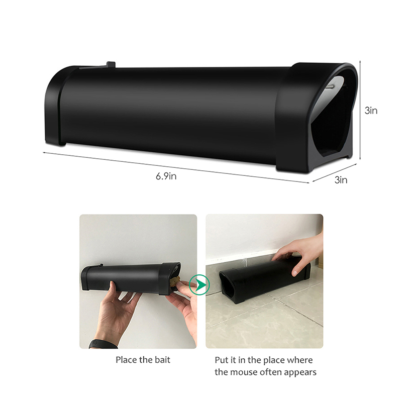 Bẫy Chuột Tự Động Hoàn Toàn, Bẫy Chuột Tái Sử Dụng Bẫy Chuột Bẫy Chuột Bẫy Diệt Chuột Bắt Động Vật Gặm Nhấm Mồi Bấm Bẫy Chuột Hamster Lồng Chống Gặm Nhấm Trong Nhà Gia Dụng, Bẫy Bắt