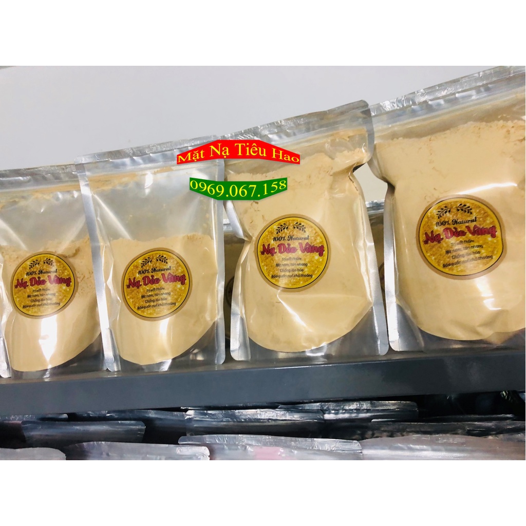 Bột đắp mặt nạ Dẻo vàng collagen handmade 1kg