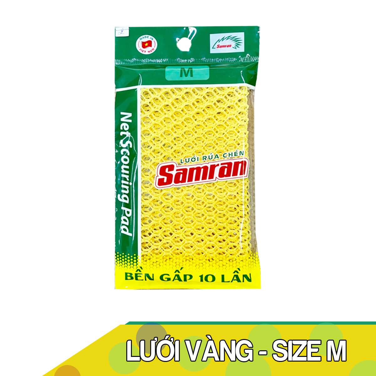 Lưới rửa chén SAMRAN siêu sạch, siêu bền - tùy chọn Size