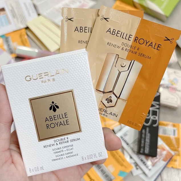 Sample Guerlain Abeille Royale (Serum Sữa Ong chúa + Dầu Dưỡng Watery Oil chống lão hoá)