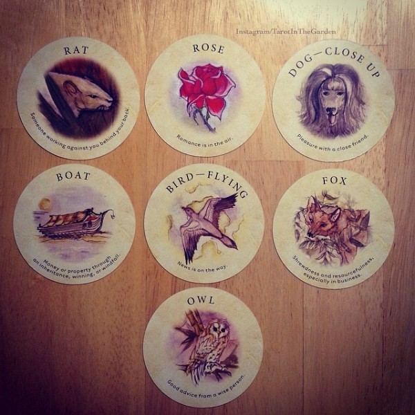 [Tarot] Tea Leaf Fortune Cards -  Lá trà Bói bài
