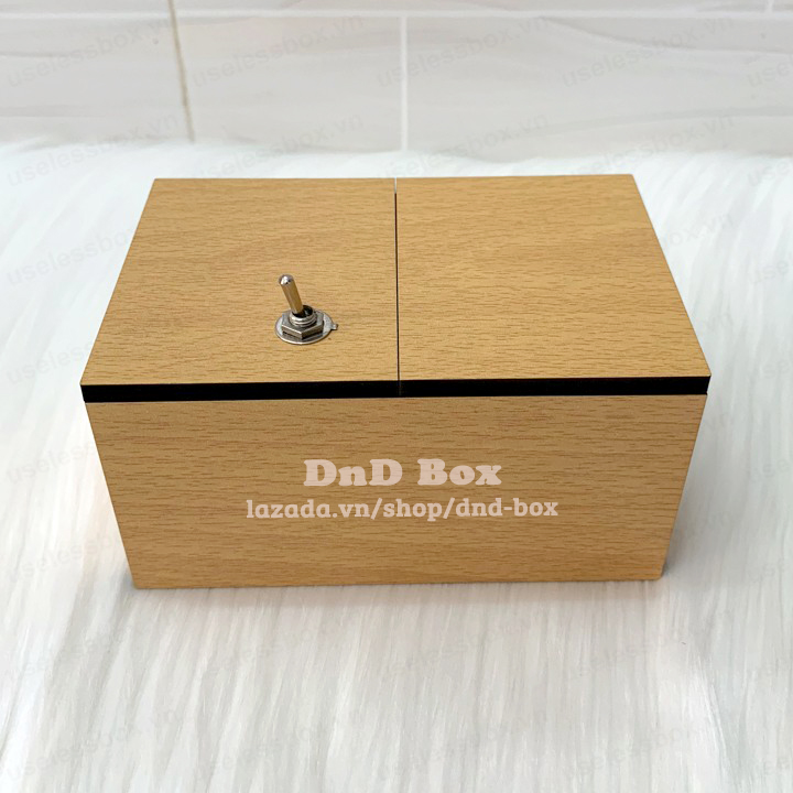 [HCM] Đồ chơi hộp vô dụng - Original Useless Box - Don't Touch Box - Troll box