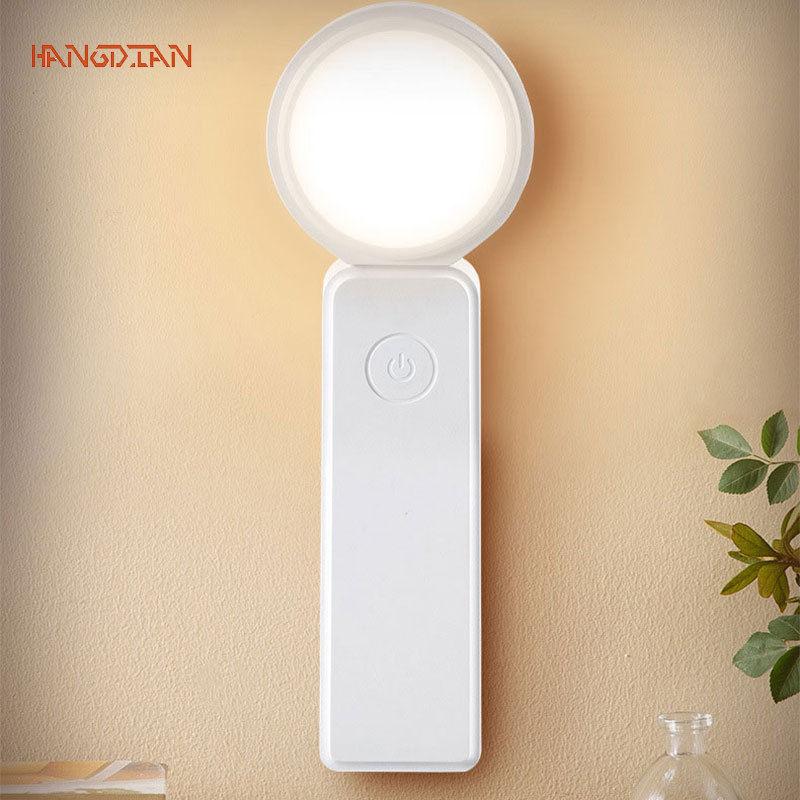 Portable small table lamp, student dormitory, special eye protection lamp for Xi, mini charging bed, bedroom bedside