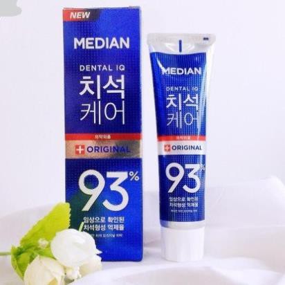 Kem đánh răng median dental iq toothpaste 93% - kem đánh răng hàn quốc