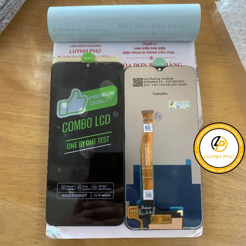 Màn hình realme 5 pro realme Q tặng keo dán 15ml