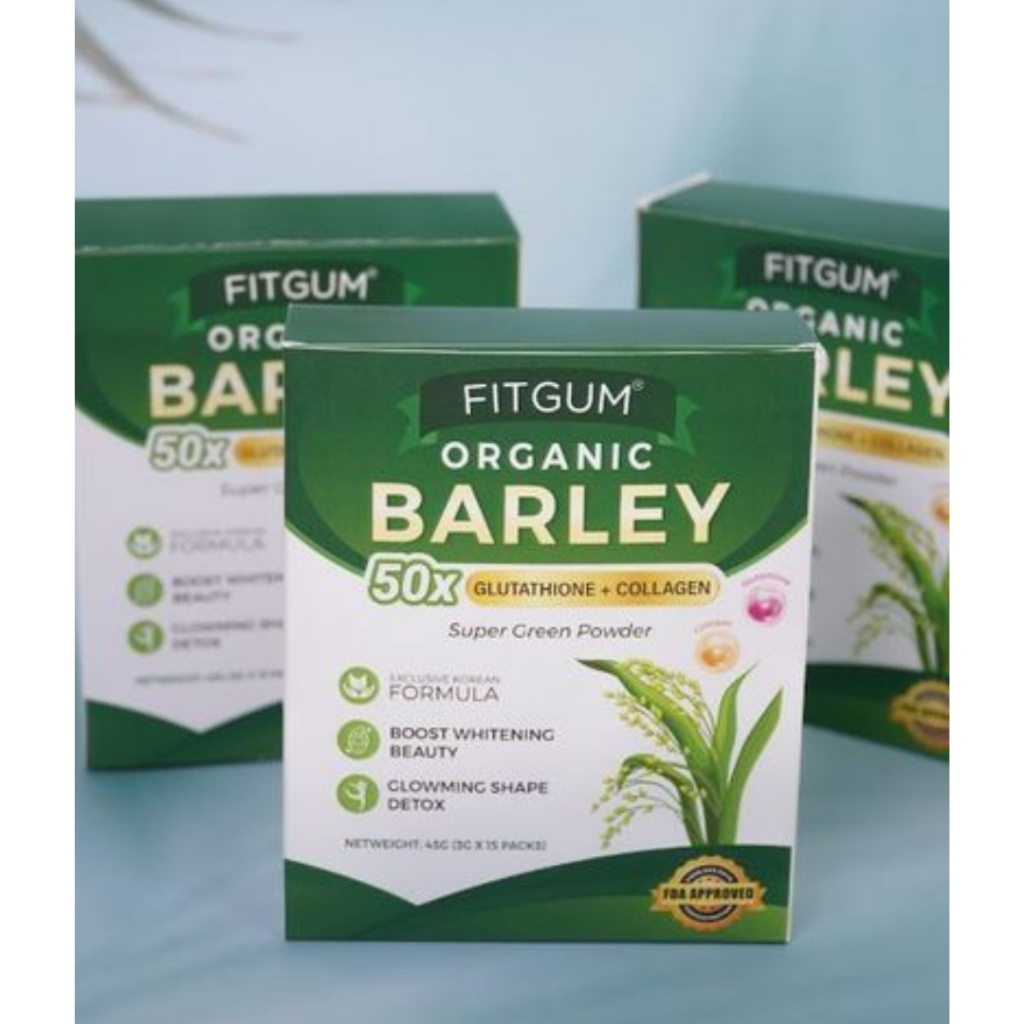 fitgum organic barley 50x glutathione - Offical on Reels featuring a powerful blend of Collagen and Glutathione Fitgum Organic Barley Grass Powder
