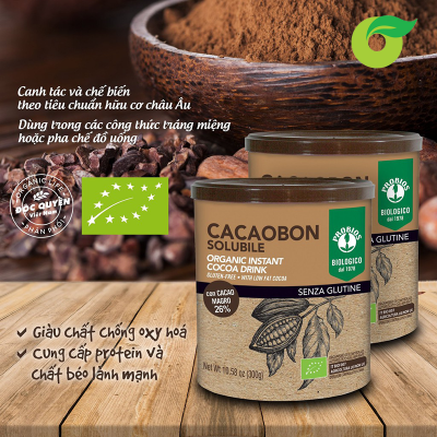Bột Cacao hữu cơ 300g ProBios phỐ thẢo mỘc