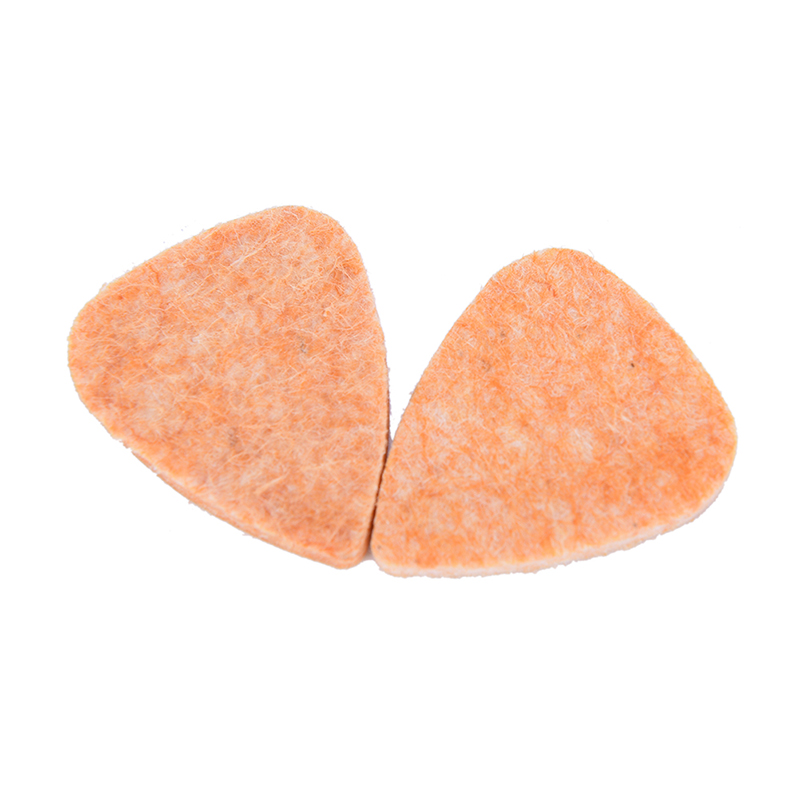 💖🎈🎈 2pcs Ukulele Soft Felt Picks Plectrum Personalized Ukelele Accessories new MA