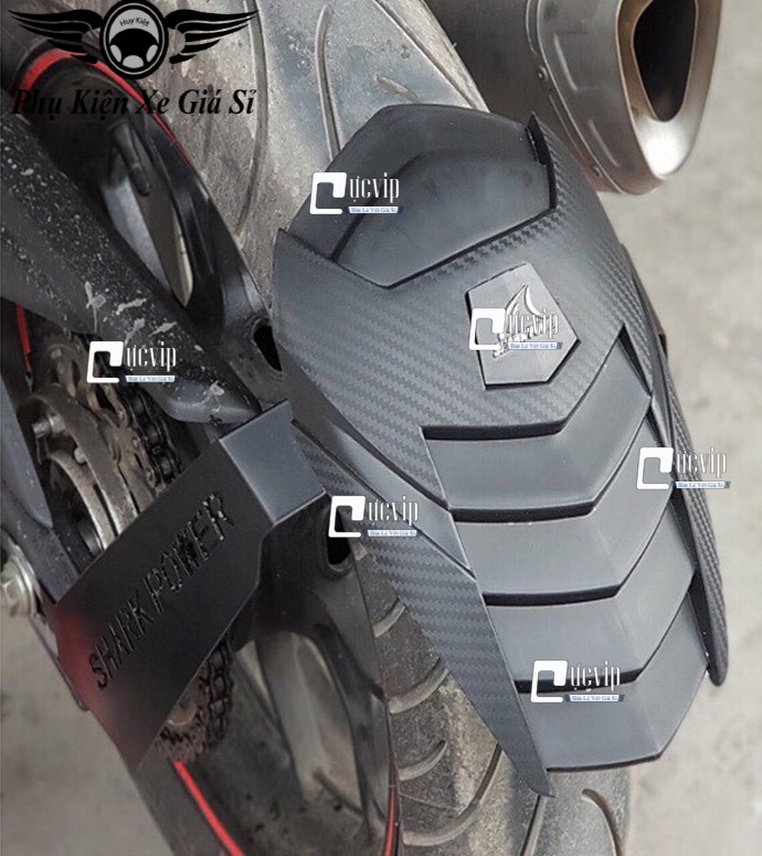 Dè chắn bùn shark power cho xe exciter 150, winner, winner x, r15, fz, gsx, xsr155 ms4421