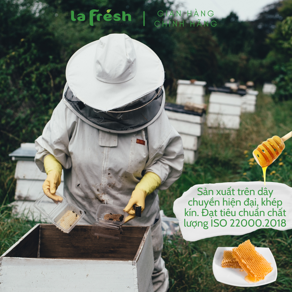 Mật Ong 100% Nguyên Chất Lafresh Đà Lạt Can 2L
