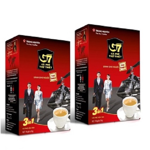 Trung Nguyên Legend Cà Phê Hòa Tan G7 3in1 - Hộp 18 Gói - Tiện Lợi, Đậm Vị Việt