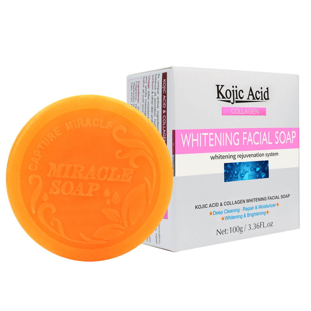 Savon à L'Acide Kojique & Curcuma 100g - Éclaircissant, Hyperpigmentation