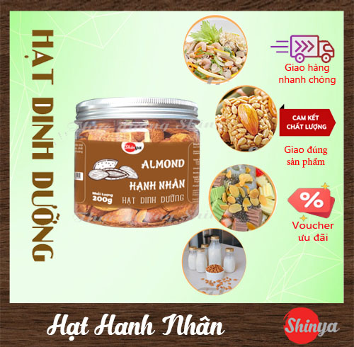 Hạnh nhân rang bơ của Mỹ 200g