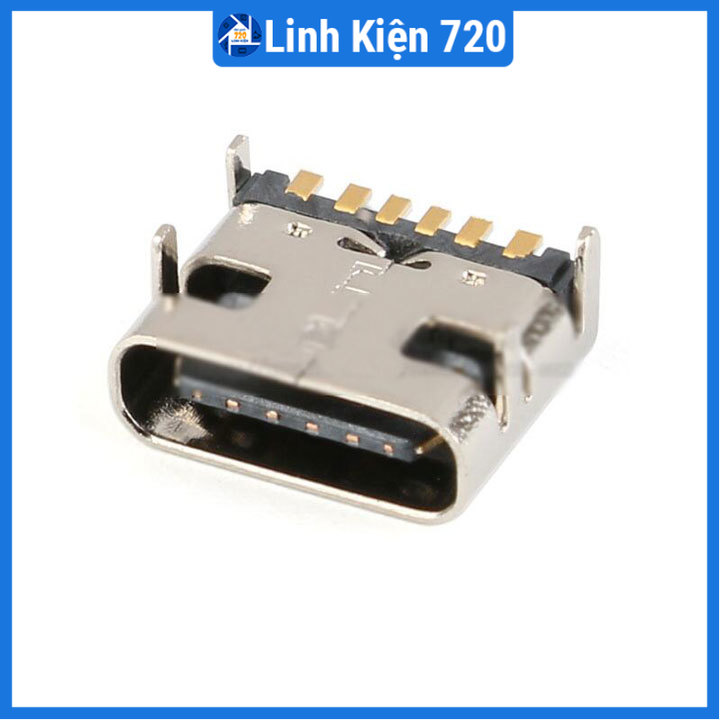 Cổng USB Type C 3.1 6 chân/ 16 chân cho bo mạch điện tử