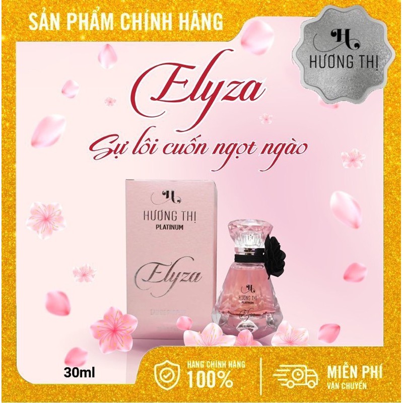 Nước hoa nữ cao cấp Elyza HƯƠNG THỊ PLATINUM - 30ml