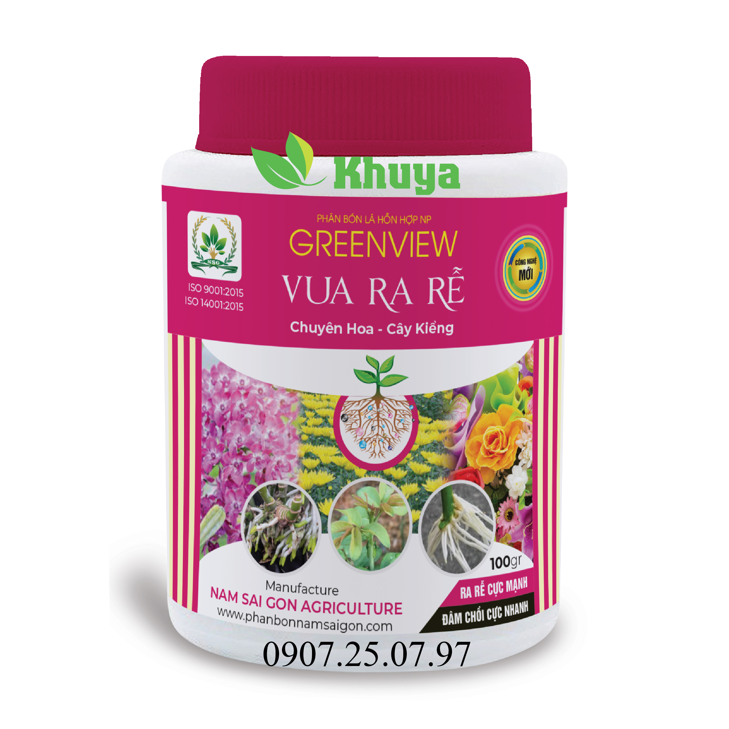 Phân bón lá vua ra rễ hủ 100gr ra rễ - đâm chồi
