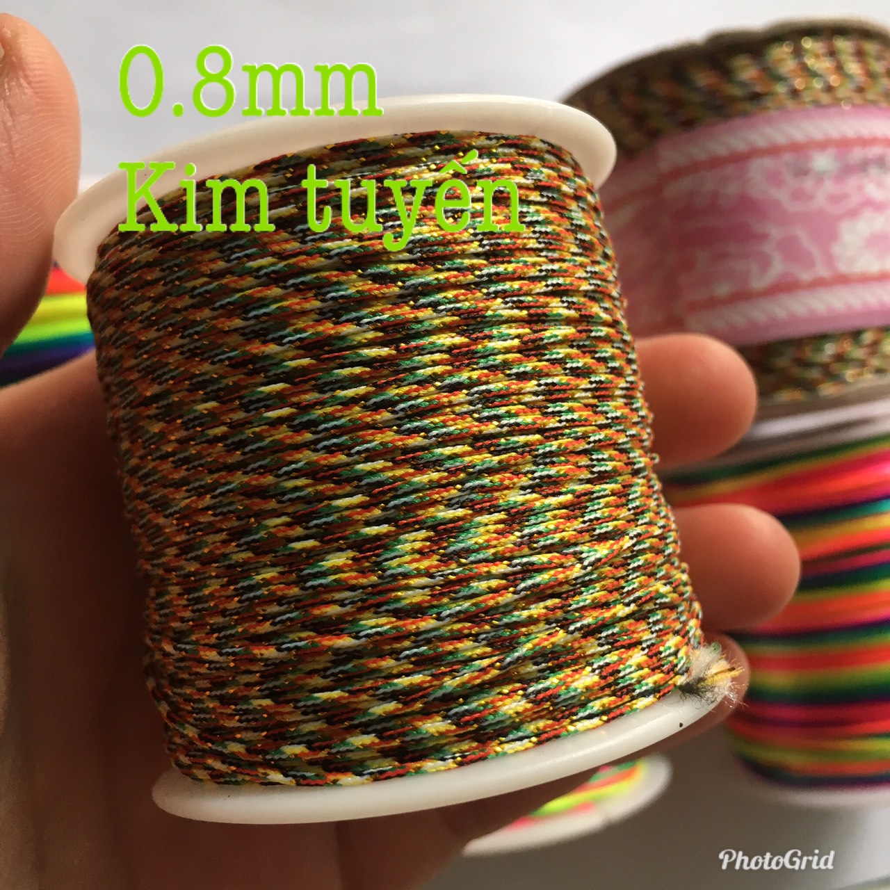 Dây thổ cẩm ngũ sắc Tây Tạng