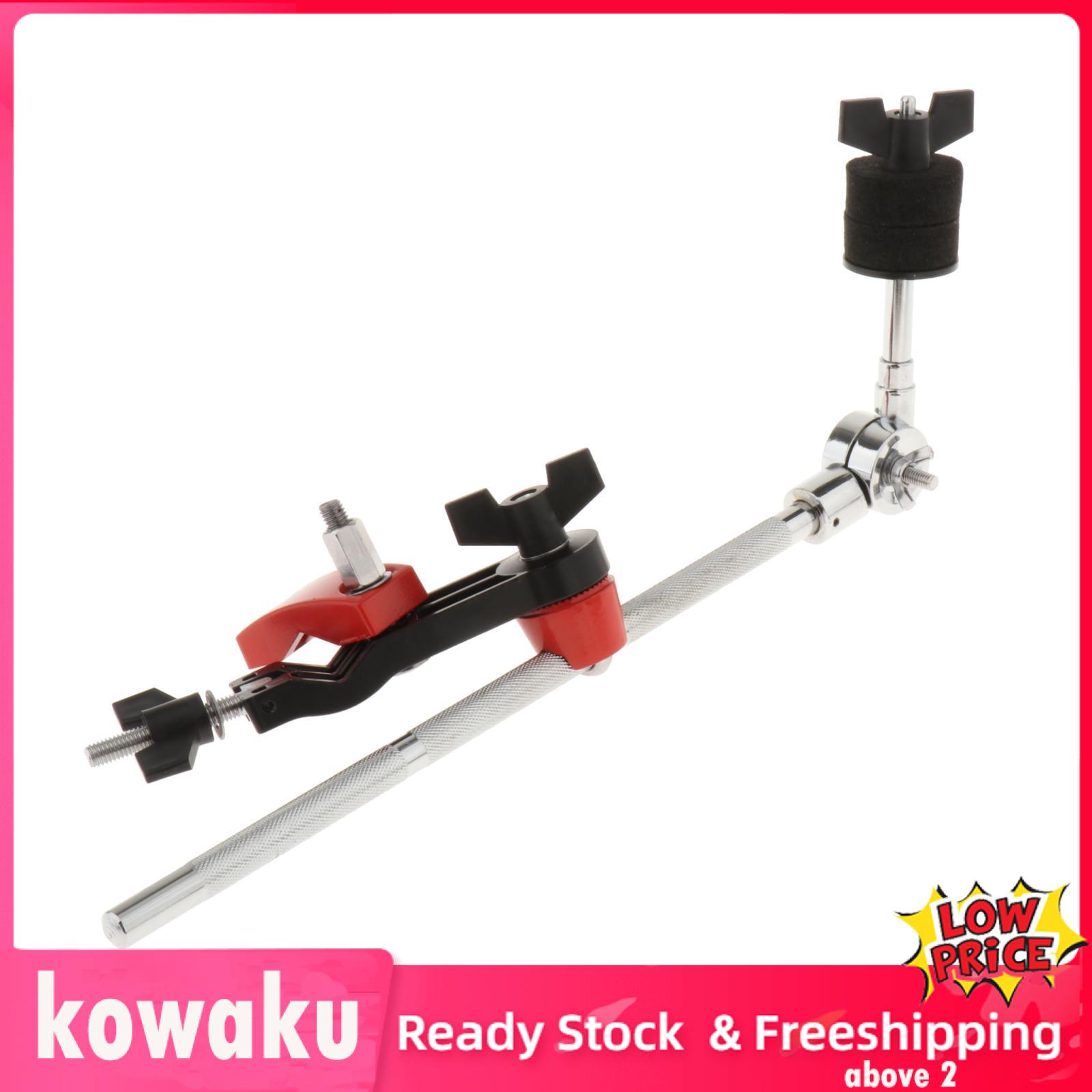 Kowaku Cymbal Extension Stand Grabber Cymbal Arm with MEGA Clamps Metronome Lightweight Handbell Cowbell Clamp Holder Pdp Cymbal Arm