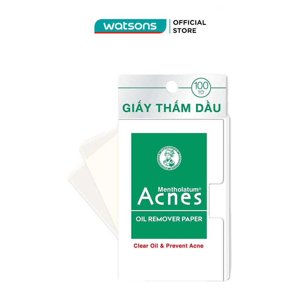 Acnes Oil Remover Paper 100 Sheets