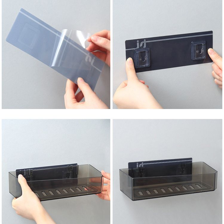 Kệ dán tường, kệ để đồ mica siêu chắc