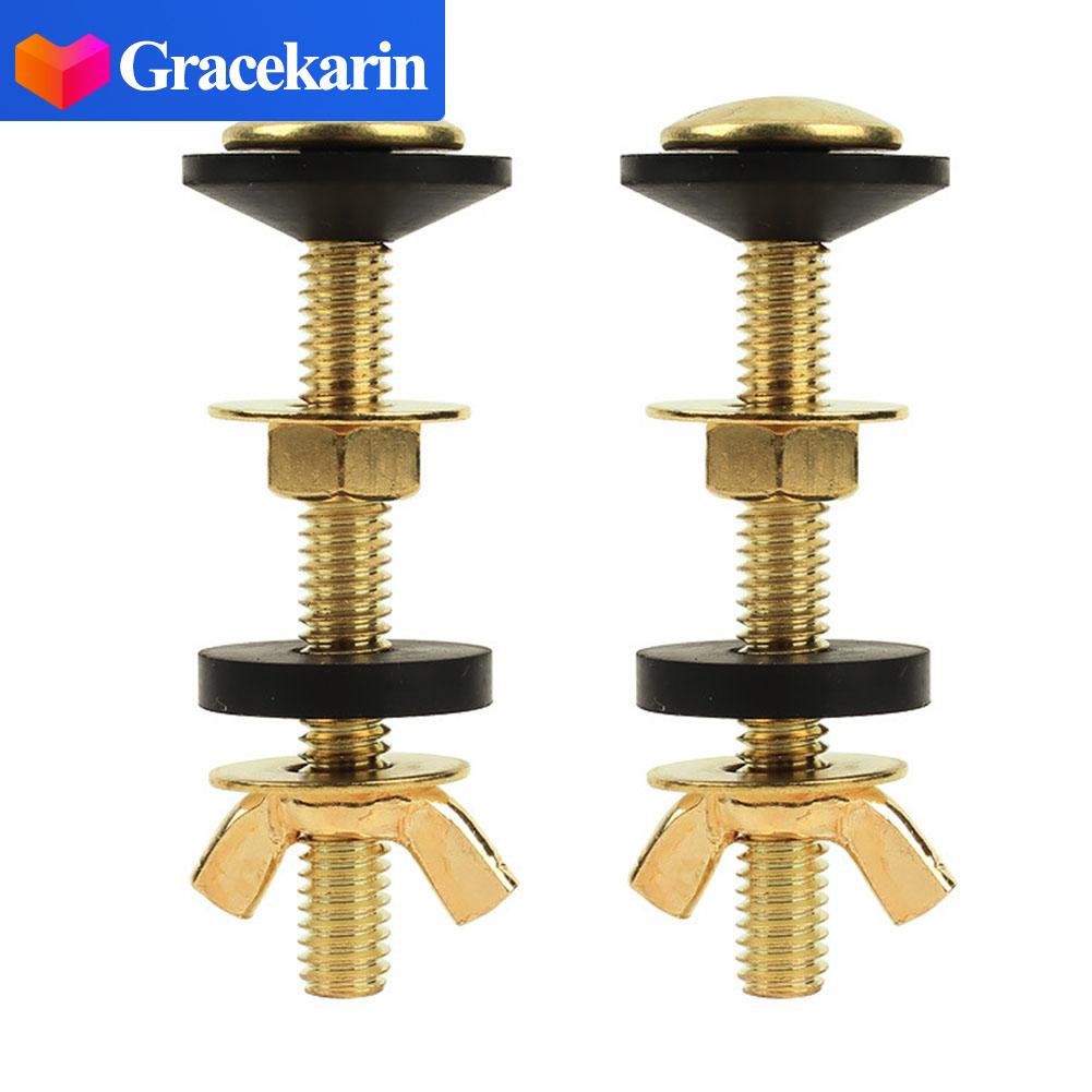 Heavy Duty Bolt Toilet Bolt Toilet Tank Bolts Toilet Tank To Bowl Bolt Kit 1 Set Lazada