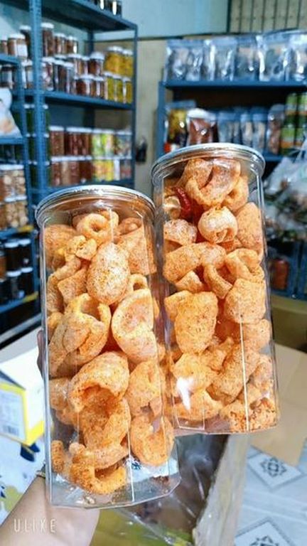 Da Heo Muối Tỏi Lon Pet 100G - Cực Ngon