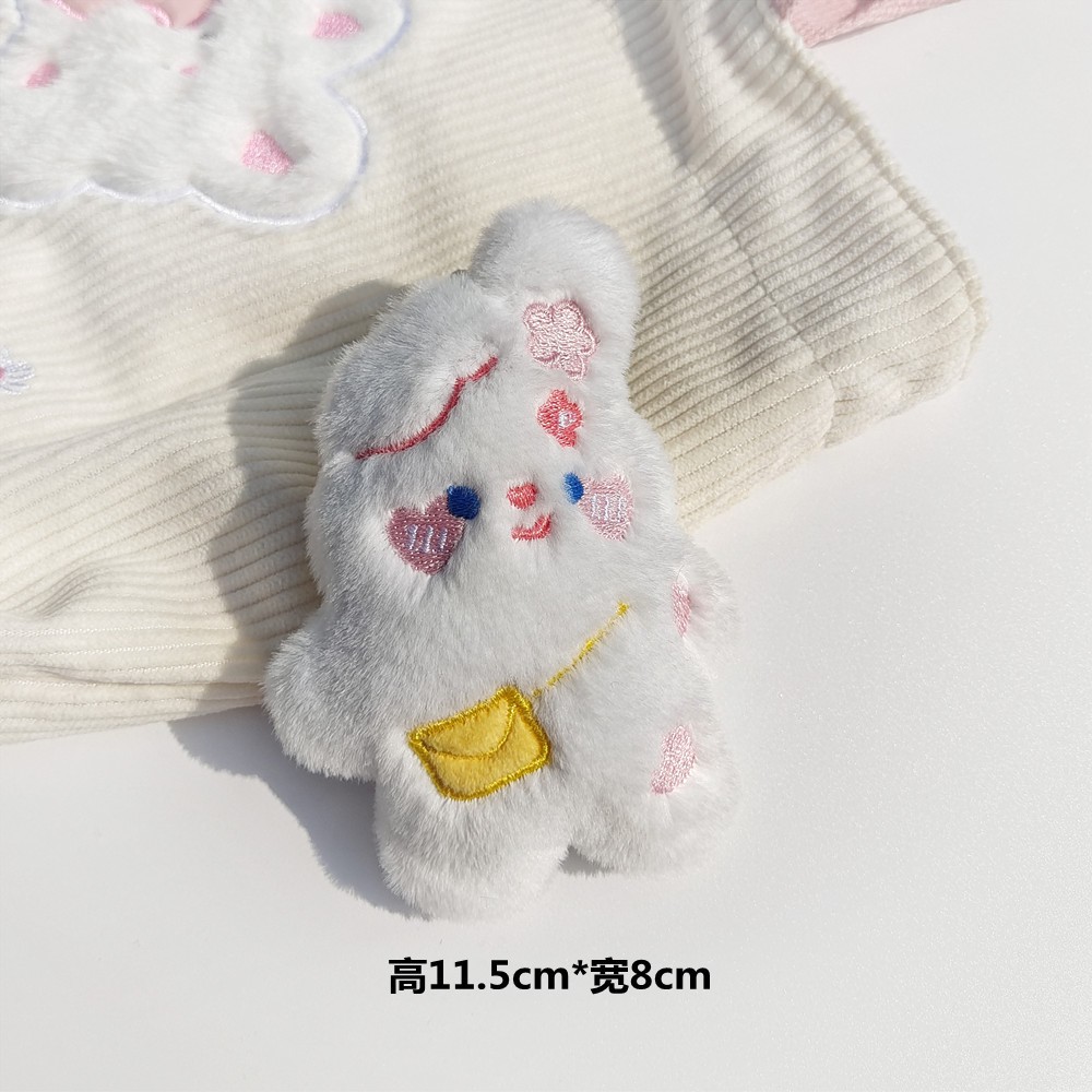 Móc khoá quái vật nhồi bông cute