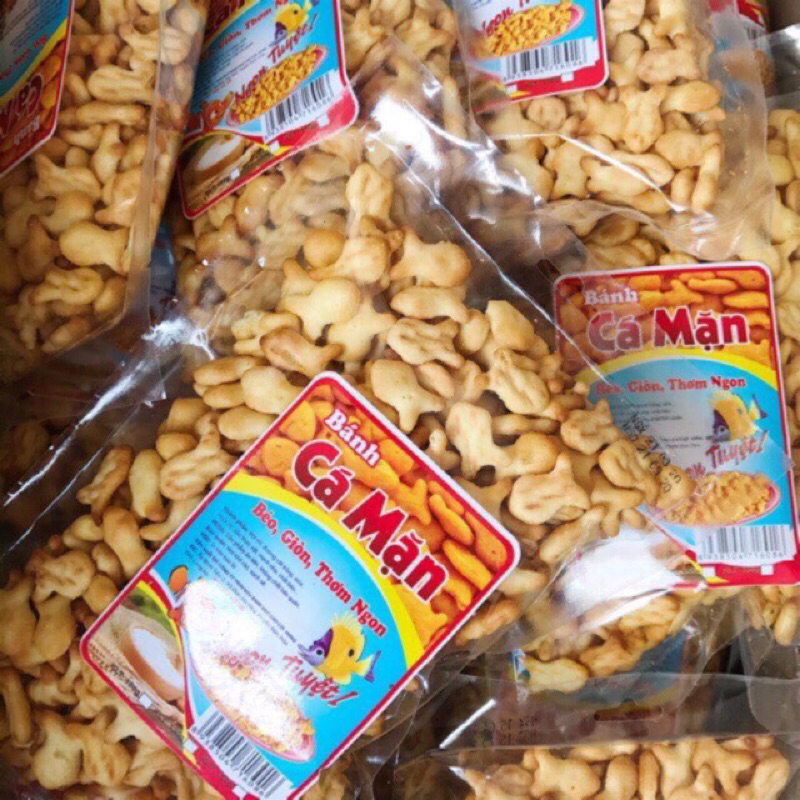 Bánh cá quy bơ mặn 500gr