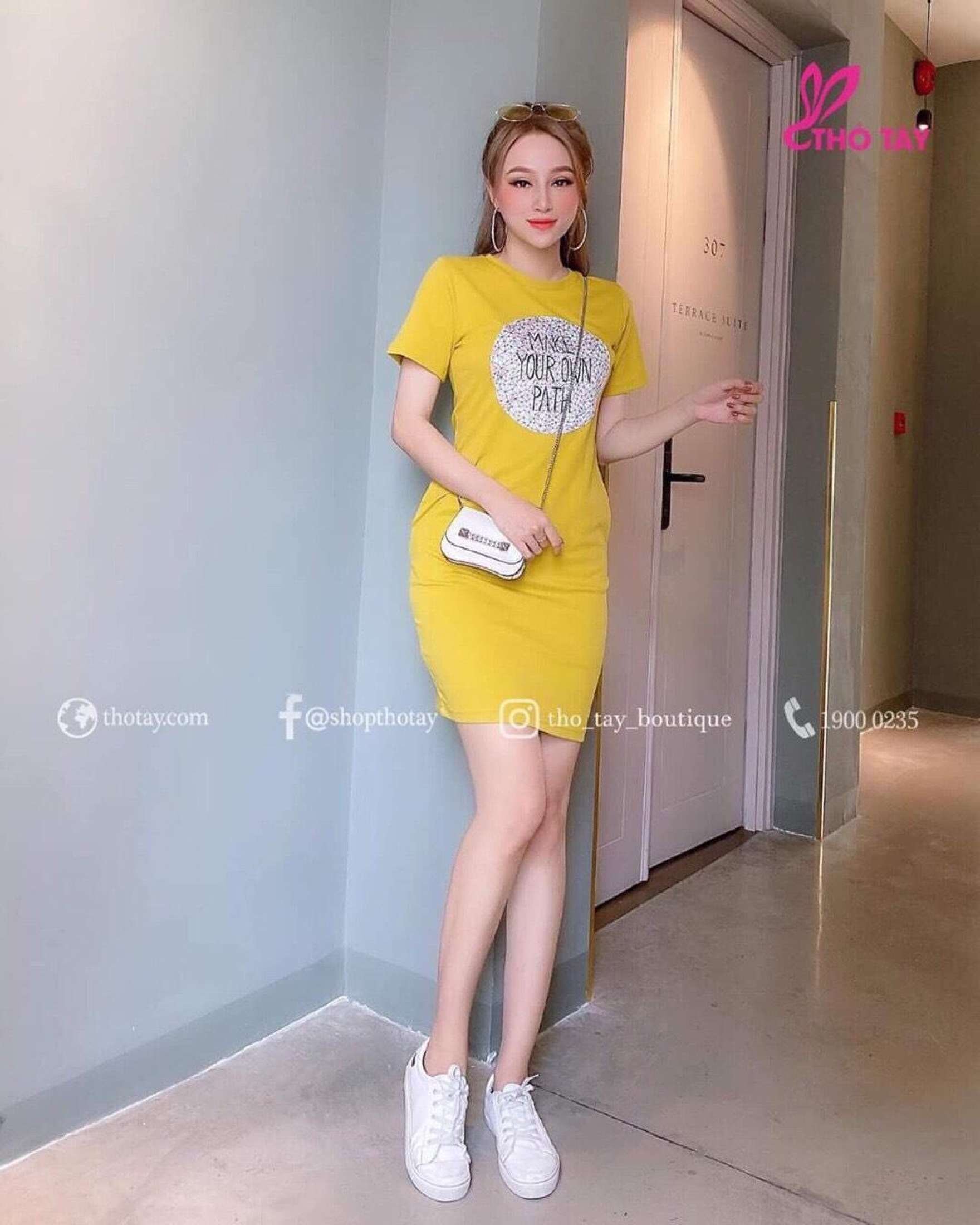 Đầm thun body sang chảnh siêu hót mẫu mới 2021 s T9999