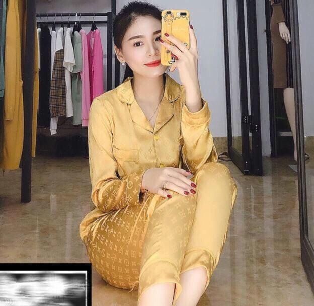 [FREESHIPMAX]BỘ LỤA GẤM HỌA TIẾT HÓT HÍT