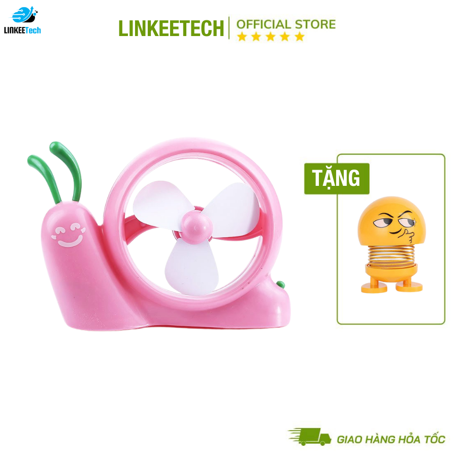 Quạt mini cầm tay để bàn chạy bằng Pin
