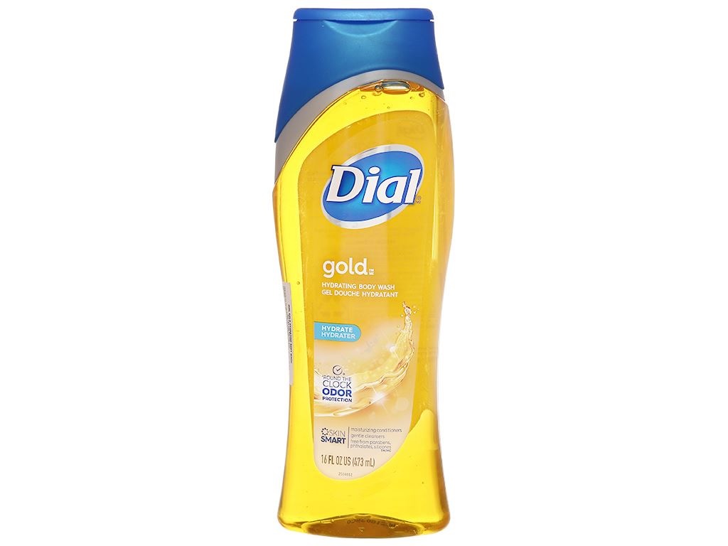 Sữa tắm cấp ẩm và diệt khuẩn Dial Gold 473ml