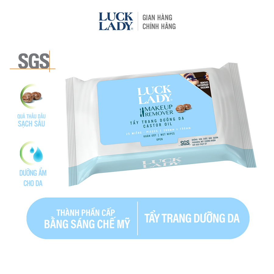 SET Ngừa mụn và trắng da Luck Lady