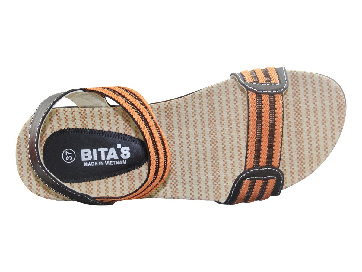 [HCM]Sandal nữ quai hậu thun SYN.62
