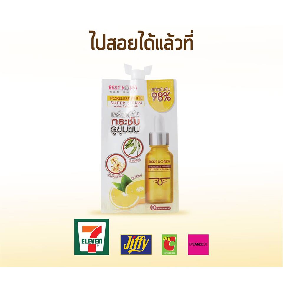 Serum se khít lỗ chân lông hãng Best Korea 10ml