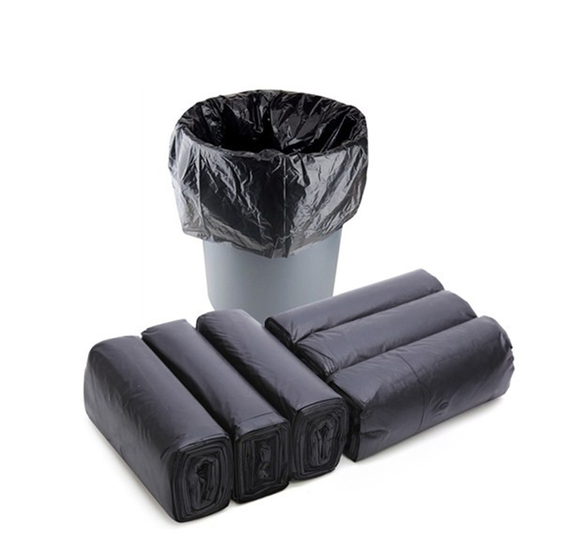 Combo 3 cuộn túi đựng rác loại trung 55x65cm nặng 1kg
